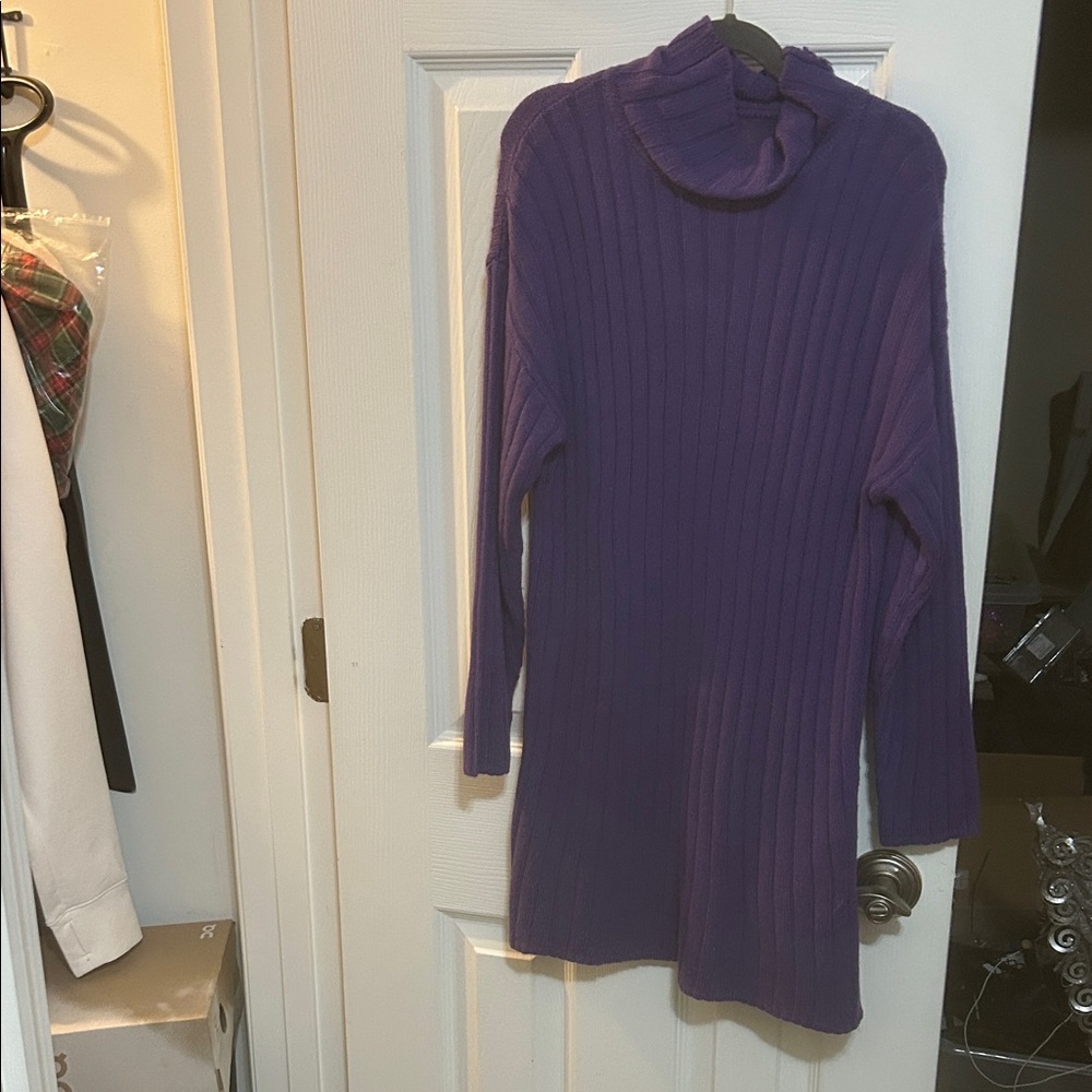SHEIN Vibrant Purple Kids Casual Dress